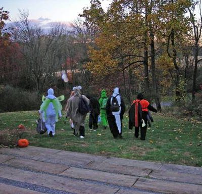 Characters for the haunted trail walk