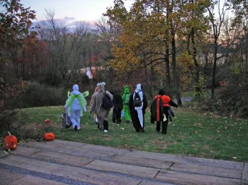 Characters for the haunted trail walk